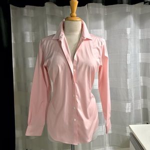 BROOKS BROTHERS Fitted shirt, light pink, size 8